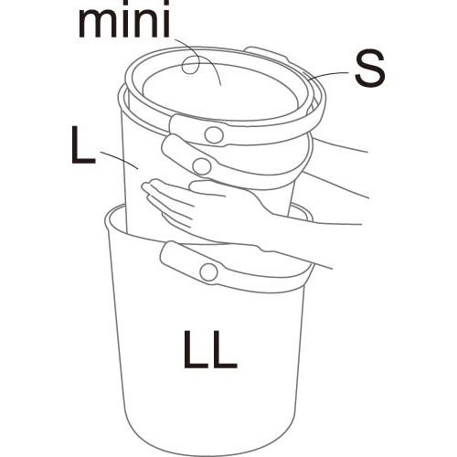 Hachiman Omnioutil secchiello multiuso